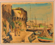 René LE FORESTIER (1903-1972) "La porte 