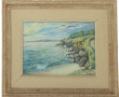 FRIELLE (Xxème) "Bord de mer", aquarelle