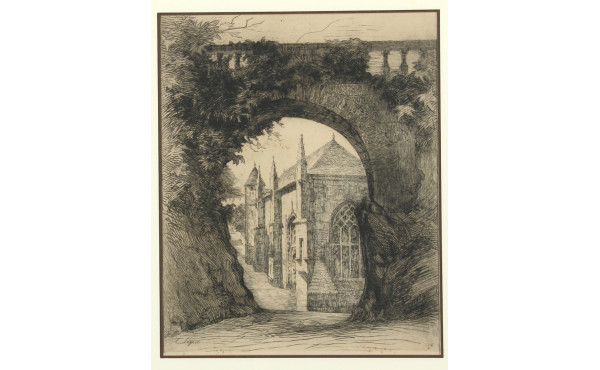 Emile LEGROS (1883-1979) - "Chapelle Sai
