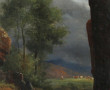 Ecole Française XIXème "Paysage à la riv