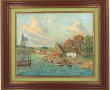 Henri DU VERNE (XXème) "Marine en Finist