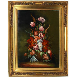 Ecole 2nde moitié Xxème "Bouquet de fleu