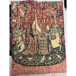 Tenture "La dame à la Licorne" 113 x 84 