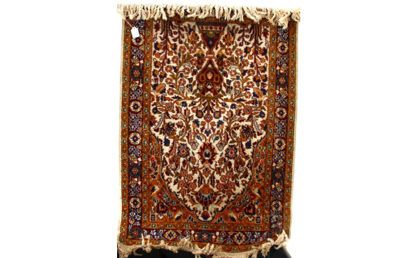 Tapis de prière en soie, Turquie, Kayser