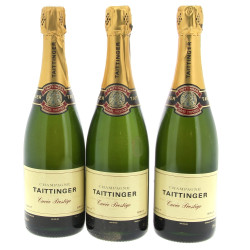 3 B champagne TAITINGER cuvée Prestige 