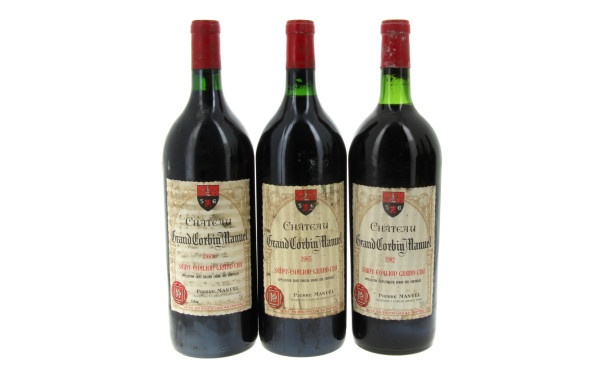 3 magnums Ch GRAND CORBIN MANUEL 1982, 1