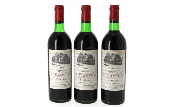 3 B Ch L'EVANGILE 1976 Pomerol