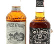 2 bouteilles d'alcool: 1 B Whisky Jack D
