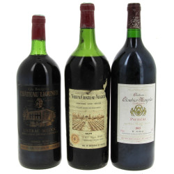 Lot de 3 magnums: - 1 Mg Ch Liouner 19