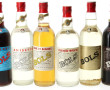 BOLS - 6 bouteilles de différentes lique