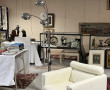 Fauteuil design Nattuzi en cuir blanc, s