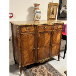 Buffet style Transition en placage ouvra