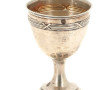 Coquetier en argent poinçon Minerve poid