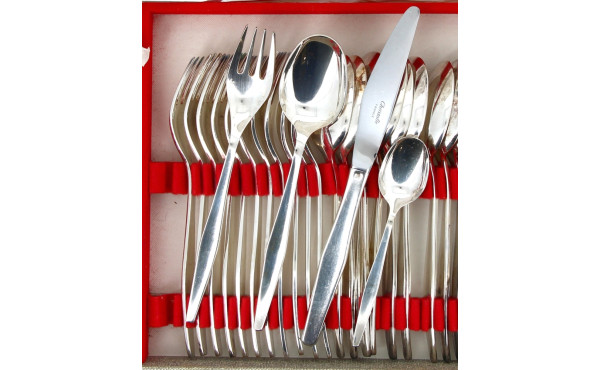 CHRISTOFLE - Ménagère de ligne design en