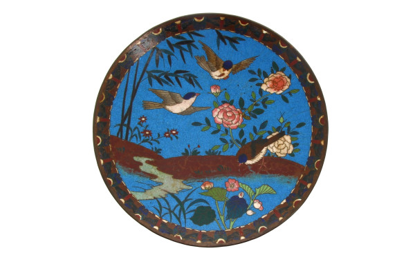 CHINE fin XIXème, début Xxème - Plat ron