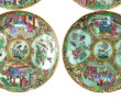CHINE XIXème - Suite de 6 assiettes en p
