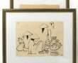 VIET-NAM (Xxème) - Lot de 2 dessins à l'