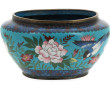 CHINE XIXème - Jardinière en cloisonné à