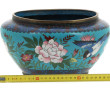 CHINE XIXème - Jardinière en cloisonné à