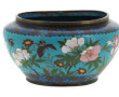 CHINE XIXème - Jardinière en cloisonné à