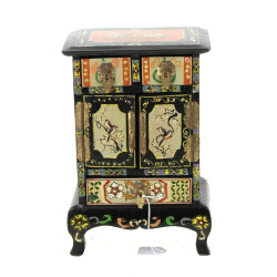 Chine - Petit serre-bijoux à décor d'ois