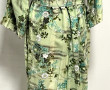 JAPON - KIMONO long en coton motifs fleu