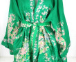 JAPON - KIMONO court de femme en soie à 
