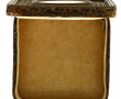 Coffret à bijoux vers 1900 en laiton ajo