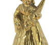 "Jeune hollandaise au parapluie", statue