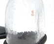 Lot de 2 globes modernes en verre, sur b