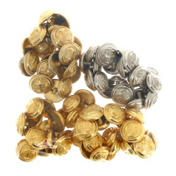 Thème MARINE - Lot de boutons de la mari