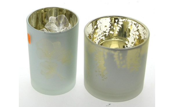 Lot comprenant une paire de lampes blan