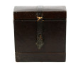 D'ORSAY - Coffret ancien gainé façon mar