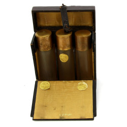 D'ORSAY - Coffret ancien gainé façon mar