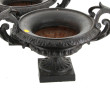 Paire de vasques de jardin en fonte diam