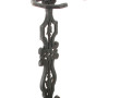Porte-parapluie en métal noir H. 71 cm