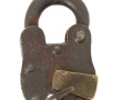 Cadenas ancien avec sa clé