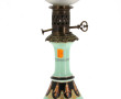 Lampe à pétrole Napoléon III corps en po