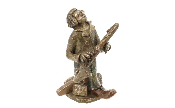 Gilbert Liblin (Xxe) - "Clown au saxo", 