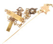 Epingle à cravate en or 18 carats : on y