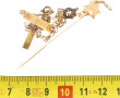 Epingle à cravate en or 18 carats : on y