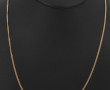 Chaîne en or 9 carats (375ème), poids 3,