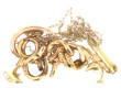 Lot de 2 petits pendentifs dauphins et b