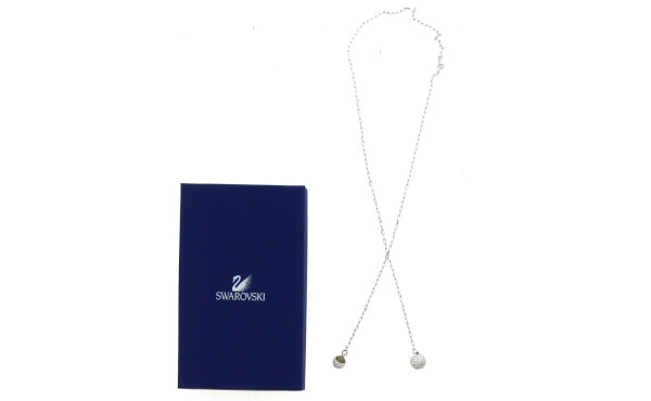 SWAROVSKI - collier avec pendentif en fo