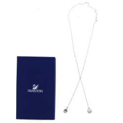 SWAROVSKI - collier avec pendentif en fo