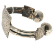 Bracelet de cheville ethnique en argent,