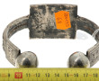 Bracelet de cheville ethnique en argent,