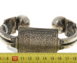Bracelet de cheville ethnique en argent,