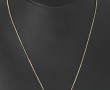 Collier en argent 835ème serti d'un stra