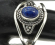 Bague en argent 925ème sertie d'un lapis